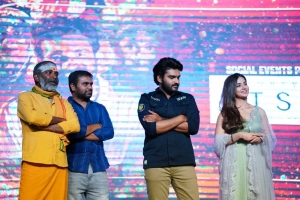 Kiran Abbavaram, Kashmira Pardeshi @ Vinaro Bhagyamu Vishnu Katha Audio Launch Stills