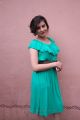 Veda Archana in Green Sleeveless Gown