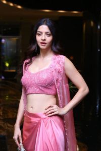 Actress Vedhika Photos @ Razakar Movie Pre-Release