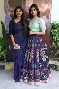 S. Aishwarya, Meenakshi Govindarajan @ Veerapandiyapuram Audio Launch Stills