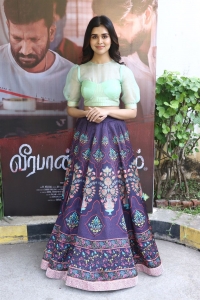 Actress Meenakshi Govindarajan @ Veerapandiyapuram Audio Launch Stills