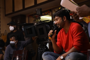 Director RJ Balaji in Veetla Vishesham Movie HD Images