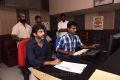 Director Mohan Raja @ Velaikkaran Movie Dubbing Studio Photos