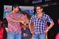 Venkatesh and Rana at Naa Ishtam Audio Launch