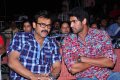 Venkatesh and Rana at Naa Ishtam Audio Launch