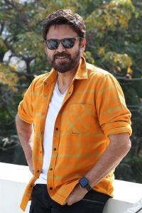 Saindhav Movie Actor Venkatesh Interview Photos