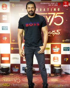 Arya @ Venky75 Celebrations Event Photos