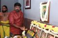 Hero Stun Siva @ Vetaiyan Movie Pooja Stills