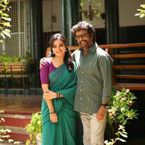 Manju Warrier, Rajinikanth in Vettaiyan Movie HD Images