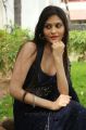 Tamil Actress Vibha Natarajan Hot in Dark Blue Saree Photos