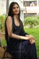 Tamil Actress Vibha Natarajan Hot Photos in Dark Blue Saree