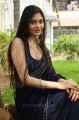 Tamil Actress Vibha Natarajan Hot Photos in Dark Blue Saree