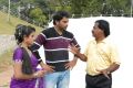 Dheeraj and Padmini Hot At Vichakshana Movie Shooting Spot