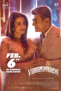 Trisha, Ajith in VidaaMuyarchi Release Poster HD