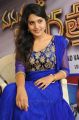 Telugu Actress Vidharsha in Blue Salwar Kameez Images