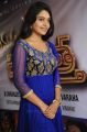 Telugu Actress Vidharsha in Blue Salwar Kameez Photos