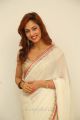 Actress Vidisha in White Net Saree Photos