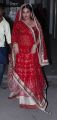 Actress Vidya Balan Pictures in Red Traditional Wear