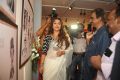 Vidya Balan at the inauguration of exhibition Chaplin Lines in Mumbai