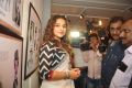 Vidya Balan at the inauguration of exhibition Chaplin Lines in Mumbai