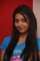 Tamil Actress Vidya Pradeep Images in Blue T-Shirt