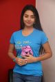 Tamil Actress Vidya Pradeep Images in Blue T-Shirt