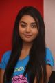 Tamil Actress Vidya Pradeep in Blue T-Shirt Images