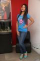 Tamil Actress Vidya Pradeep Images in Blue T-Shirt