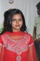 Tamil Actress Vignesha Cute Stills in Red Churidar