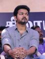 Thalapathy Vijay @ Nadigar Sangam Protest for Cauvery & Sterlite Issue Photos