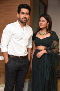 Vijay Antony, Aathmika @ Vijaya Raghavan Pre Release Event Stills