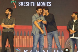 Anirudh, Venkatesh, Nithin @ Vikram Pre Release Event Stills