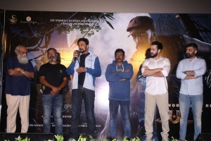 V. Vijayendra Prasad, Kiccha Sudeep,Ram Gopal Varma, Akhil Akkineni, Anup Bhandari @ Vikrant Rona Trailer Launch Stills