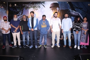 V. Vijayendra Prasad, Kiccha Sudeep,Ram Gopal Varma, Akhil Akkineni, Anup Bhandari, Shalini Jack Manju, Mangli @ Vikrant Rona Trailer Launch Stills