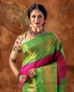 Actress Vimala Raman Latest Saree Photoshoot Images