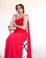 Telugu Anchor Vindhya Vishaka Photos in Red Dress
