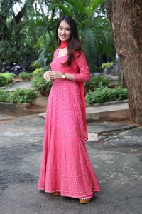 Kotha Kothaga Movie Actress Virti Vaghani Pink Dress Pics