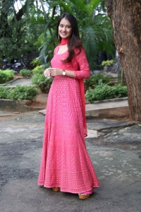 Kotha Kothaga Movie Actress Virti Vaghani Pink Dress Pics