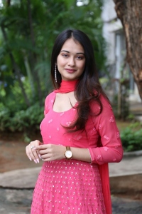 Kotha Kothaga Movie Actress Virti Vaghani Pink Dress Pics