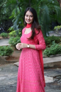 Kotha Kothaga Movie Actress Virti Vaghani Pink Dress Pics