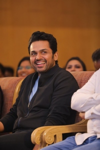 Actor Karthi @ Viruman Movie Press Meet Stills