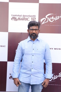 Director M.Muthaiah @ Viruman Movie Press Meet Stills