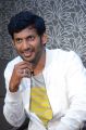 Actor Vishal Images @ Okkadochadu Movie Promotions