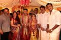 P Vasu, Kushboo, Sundar C @ Vishal sister Aishwarya Marriage Photos
