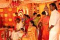 Vishal father GK Reddy, mother Janaki Devi @ Actor Vishal sister Aishwarya Marriage Photos