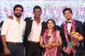 Actor Ashok Selvan @ Vishal sister Aishwarya Wedding Reception Stills