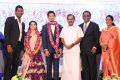 K. Pandiarajan @ Actor Vishal sister Aishwarya Wedding Reception Stills