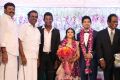 Minister SP Velumani @ Actor Vishal sister Aishwarya Wedding Reception Stills