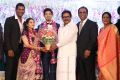 Su. Thirunavukkarasar @ Actor Vishal sister Aishwarya Wedding Reception Stills