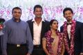 Actor Vishal sister Aishwarya Reddy Wedding Reception Stills